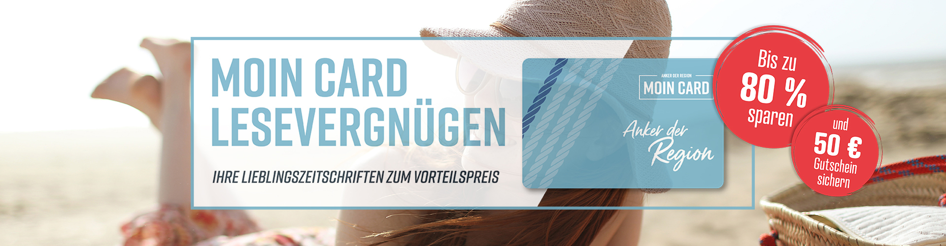 Lesevergnuegen MOIN CARD